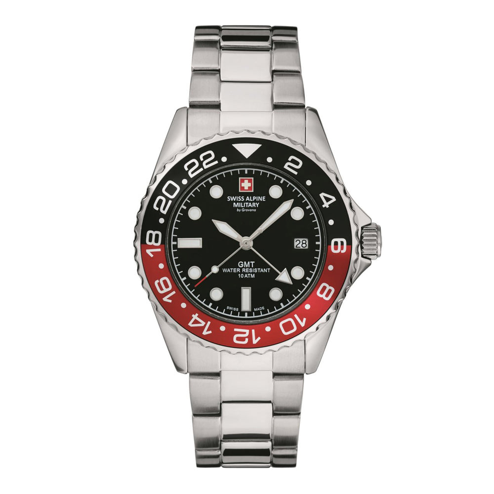 Swiss Alpine Military GMT 7052.1136SAM Men's Watch