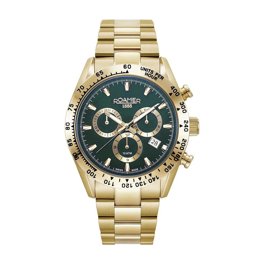 Roamer Monza 100 850837487520 Men's Watch Chronograph