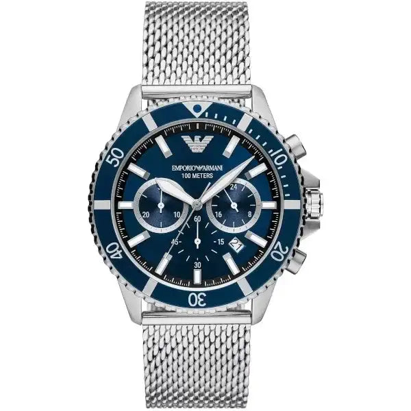 Emporio Armani Diver Chronograph Watch AR11587 - TRENDY WATCHES
