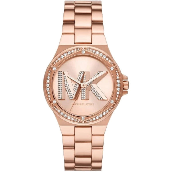 Michael Kors Rose Gold-Tone Chronograph Date Watch MK1063