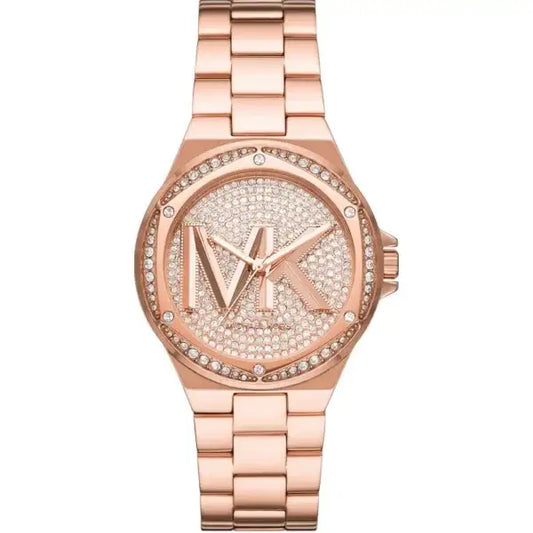 Michael Kors Mini Camille Three-Hand Rose Gold-Tone Watch MK7230 - TRENDY WATCHES