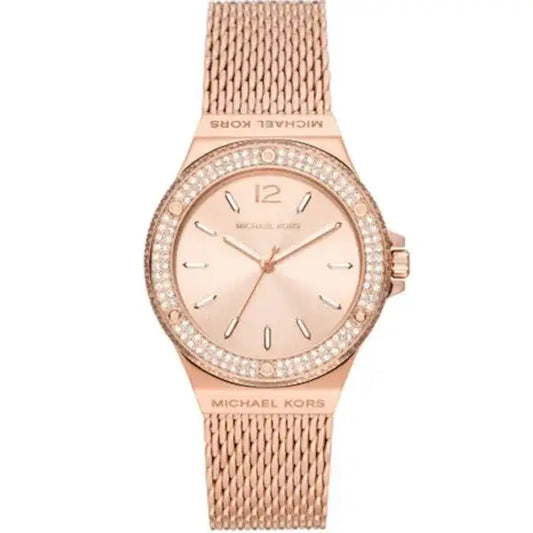 Michael Kors Pave Rose Gold-Tone Watch MK7336 - TRENDY WATCHES