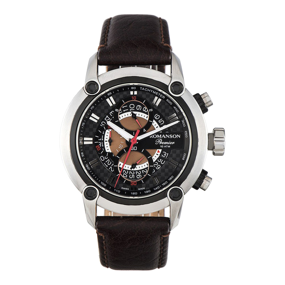 Romanson Premier PL2642HM1DA32W Men's Watch Chronograph
