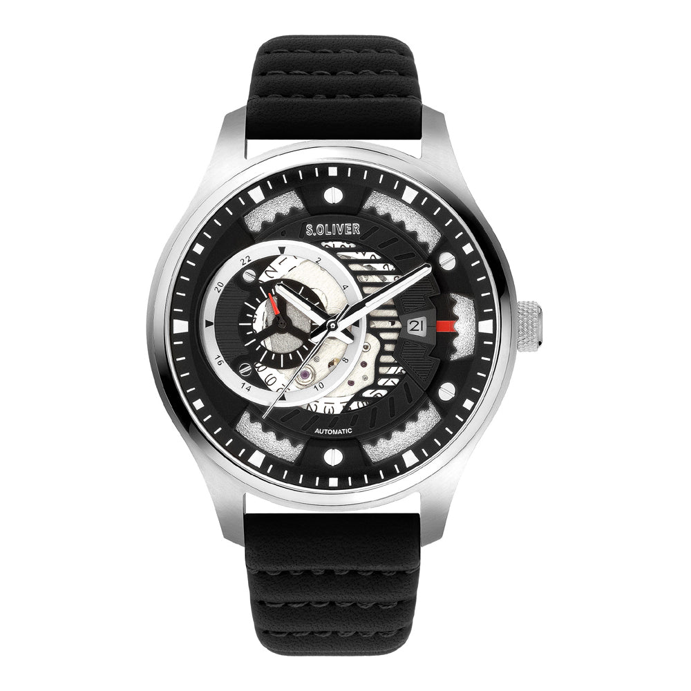 s.Oliver SO-3941-LA Men's Watch Automatic