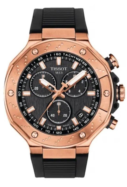 Tissot T-Race Chronograph Black Dial Quartz Men's Watch T141.417.37.051.00
