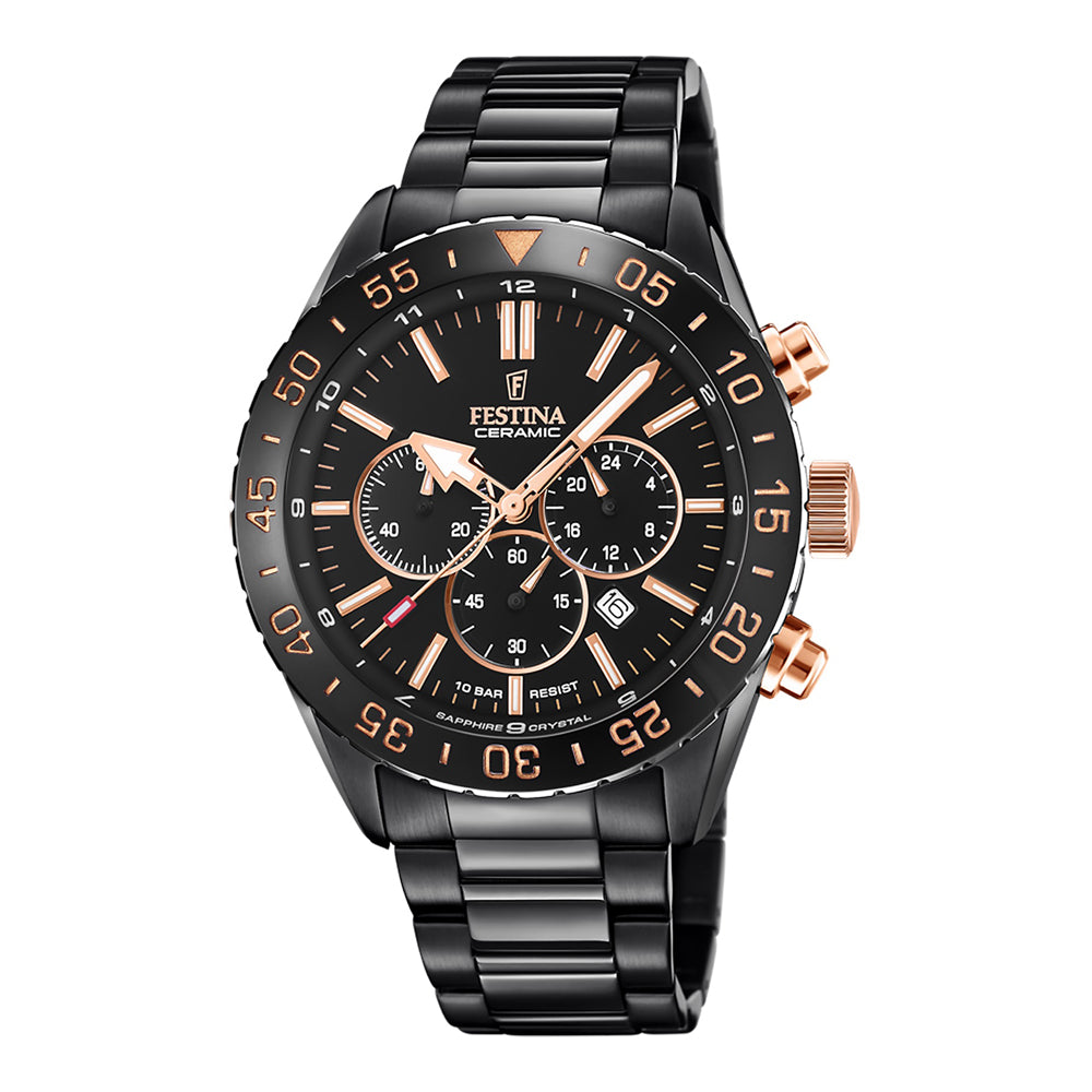 Festina Ceramic F20577/1 Men's Watch Chronograph