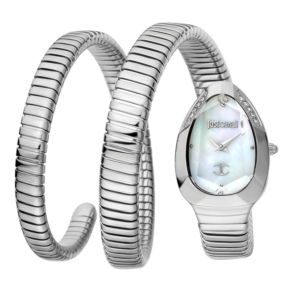 Just Cavalli Signature Snake JC1L209M0015 Ladies Watch
