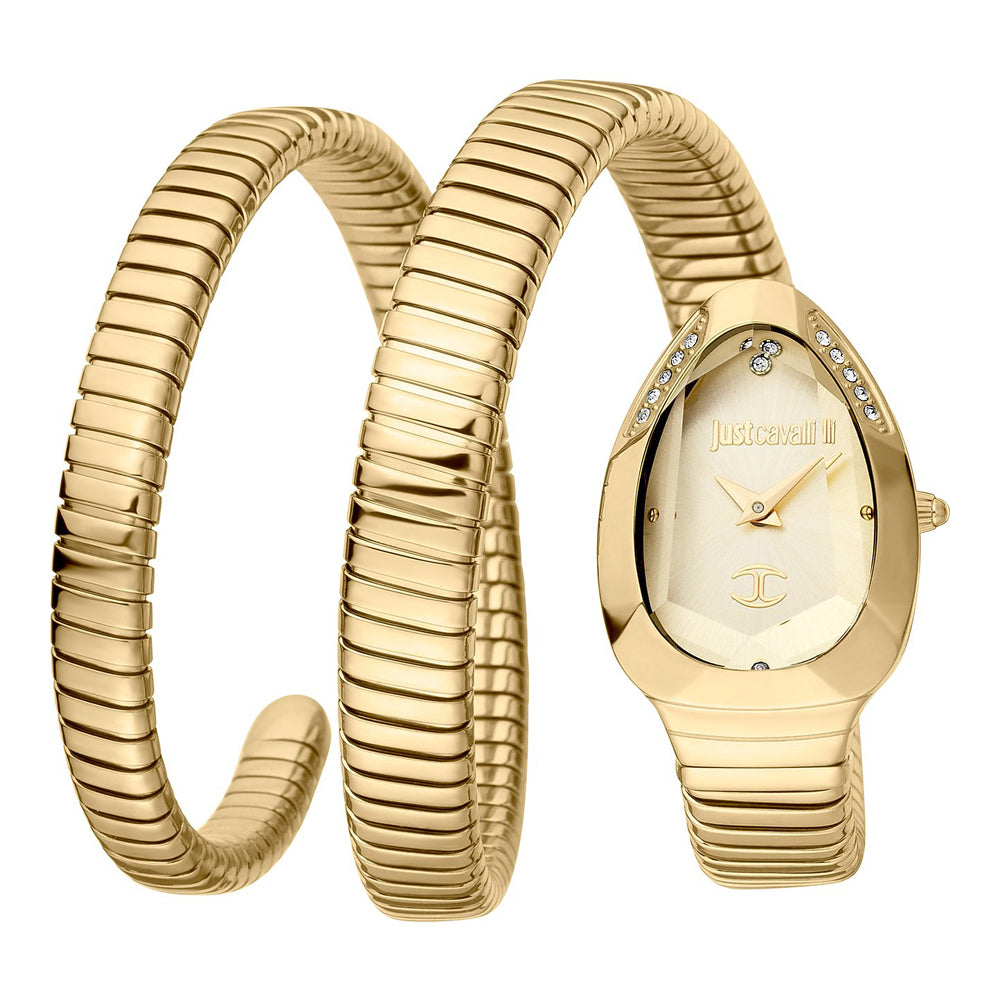 Just Cavalli Signature Snake JC1L209M0035 Ladies Watch
