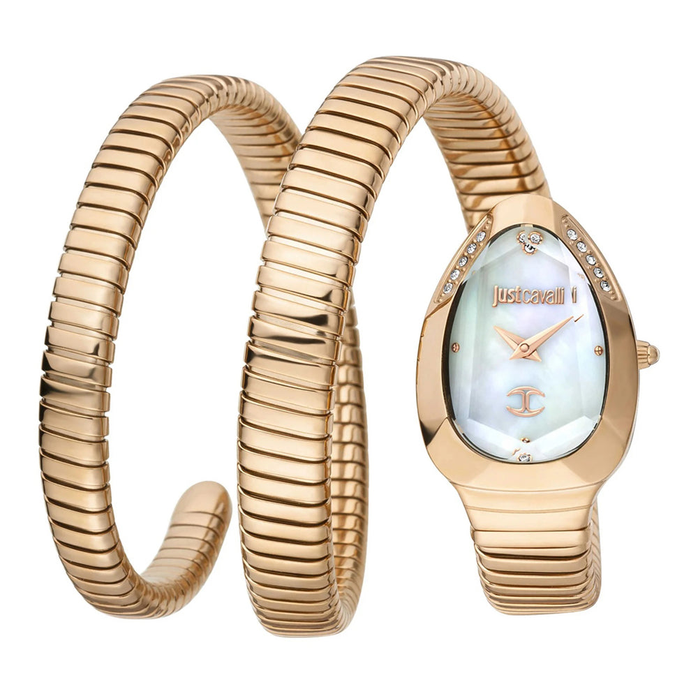 Just Cavalli Signature Snake JC1L209M0055 Ladies Watch