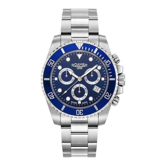 Roamer Deep Sea 100 851837414520 Men's Watch Chronograph