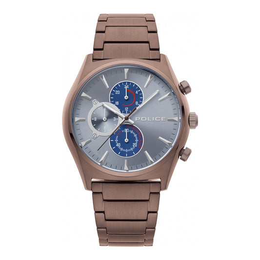 Police Troyan PL.15723JSBN/61M Men's Watch Dualtimer