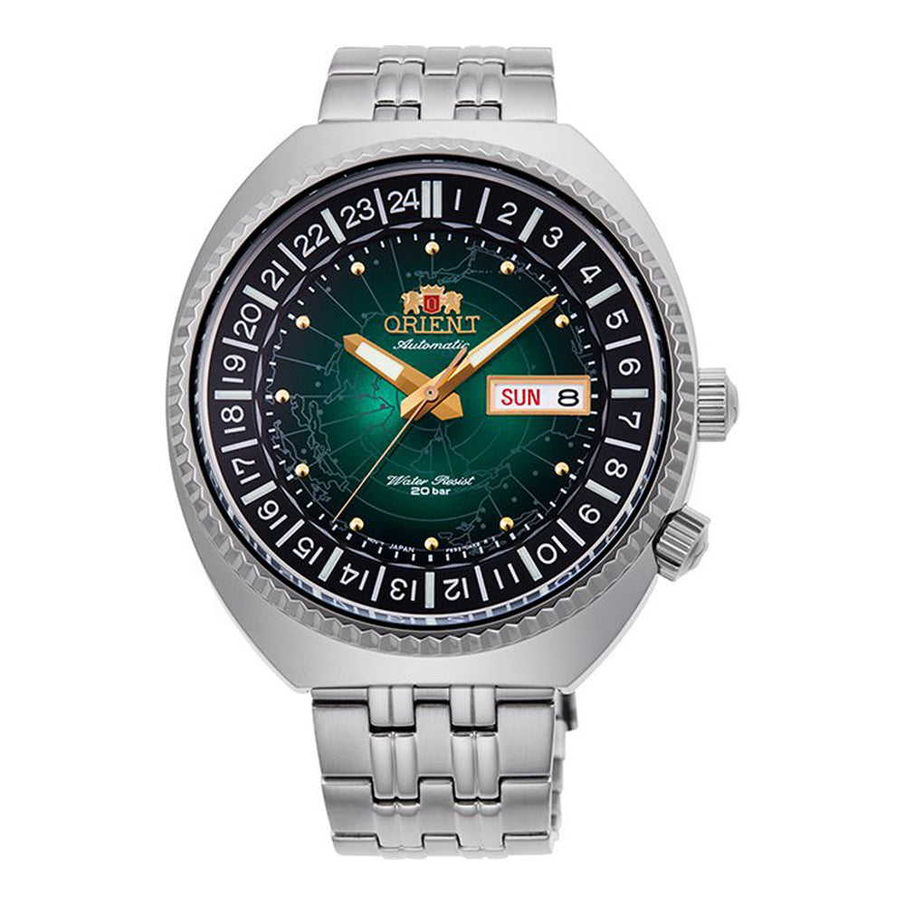 Orient World Map Revival Automatic RA-AA0E02E39B Men's Watch
