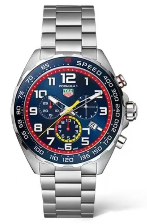 Tag Heuer Formula 1 Chronograph x Red Bull Quartz Watch Steel CAZ101AL.BA0842